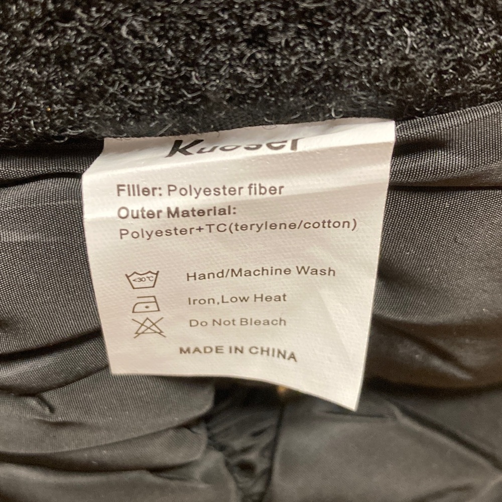 NWT Kuoser Dog Jacket Reversible Green Tartan Plaid or Quilted Black Sz M - Picture 8 of 15